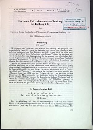 Image du vendeur pour Ein neues Tuffvorkommen am Tuniberg bei Freiburg i. Br.; mis en vente par books4less (Versandantiquariat Petra Gros GmbH & Co. KG)