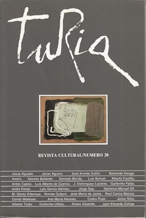 Seller image for TURIA. REVISTA CULTURAL. NM. 20 for sale by Librera Vobiscum