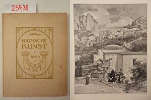 Seller image for Badische Kunst 1905. Drittes Jahrbuch der Vereinigung "Heimatliche Kunstpflege" Karlsruhe. Herausgegeben von Albert Geiger for sale by Galerie fr gegenstndliche Kunst