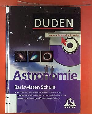 Seller image for Astronomie. Basiswissen Schule. Mit CD-ROM. for sale by biblion2