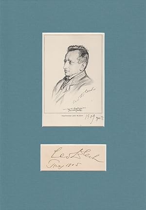 Seller image for LEO BLECH (1871-1958) deutscher Dirigent und Komponist, Generalmusikdirektor for sale by Herbst-Auktionen