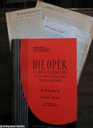 Wozzeck von Alban Berg. Die Oper. Schriftenreihe über musikalische Bühnenwerke. Herausgeber: Diet...