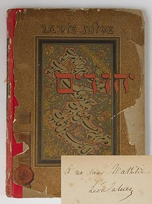 La Vie juive. Préface de Zadok-Kahn (grand rabbin de Paris). Illustrations d'Alphonse Lévy.
