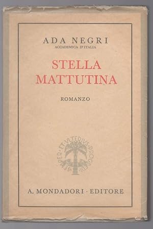 Immagine del venditore per STELLA MATTUTINA (1941) venduto da Invito alla Lettura