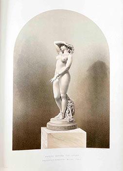 PHRYNE BEFORE THE JUDGES, STATUE at the American Centennial Exhibition at Philadelphia. 1876.