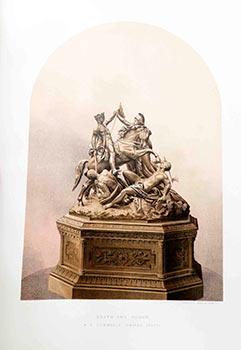 Death and Honor, bronze sculpture, at the American Centennial Exhibition at Philadelphia. 1876.