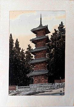 Pagoda of Nikko Toshogu Shrine.