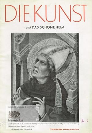 Die Kunst. Monatshefte für Malerei, Plastik und Wohnkultur. 44. Jahrgang, Nummer 5-6 Februar/März...