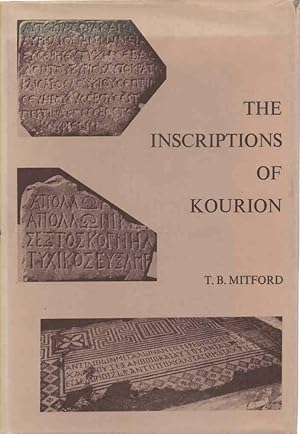 Immagine del venditore per The Inscriptions of Kourion venduto da lamdha books