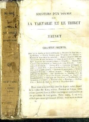 Bild des Verkufers fr SOUVENIRS D'UN VOYAGE DANS LA TARTARIE ET LE THIBET - TOME II zum Verkauf von Le-Livre