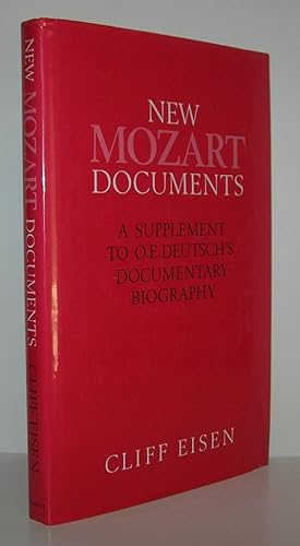 Immagine del venditore per NEW MOZART DOCUMENTS A Supplement to O. E. Deutsch's Documentary Biography venduto da Evolving Lens Bookseller