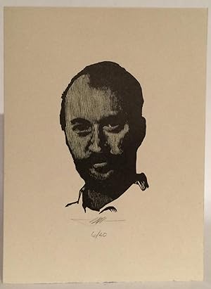 Engraved Portait of Larry Brown. 1-40 SIGNED.