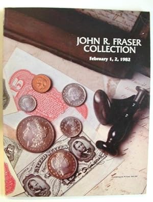 John R Fraser Collection Auction Catalogue February 1-2 1982