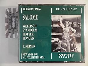 Image du vendeur pour Richard Strauss: Salome [2 Audio-CDs]. Musikdrama in einem Aufzug nach Oscar Wildes gleichnamiger Dichtung. mis en vente par Druckwaren Antiquariat