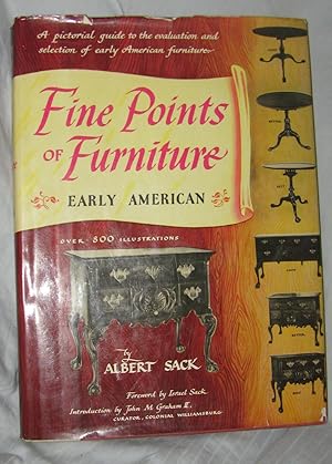 Seller image for Fine Points of Furniture, Early American for sale by CS Books and More