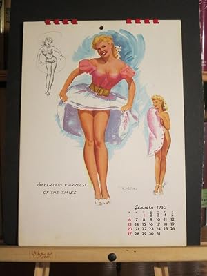 Studio Sketches Calendar for 1952