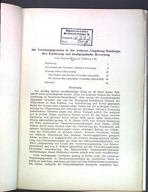 Image du vendeur pour Die Vereisungsgrenzen in der weiteren Umgebung Hamburgs, ihre Kartierung und stratigraphische Bewertung; mis en vente par books4less (Versandantiquariat Petra Gros GmbH & Co. KG)