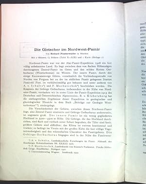 Bild des Verkufers fr Die Gletscher im Nordwest-Pamir; zum Verkauf von books4less (Versandantiquariat Petra Gros GmbH & Co. KG)