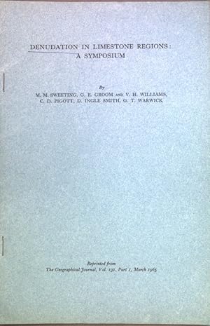 Seller image for Denudation in Limestone Regions: A Symposium. for sale by books4less (Versandantiquariat Petra Gros GmbH & Co. KG)