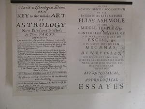 Image du vendeur pour CLAVIS ASTROLOGIAE ELIMATA OR A KEY TO THE WHOLE ART OF ASTROLOGY mis en vente par GREENSLEEVES BOOKS