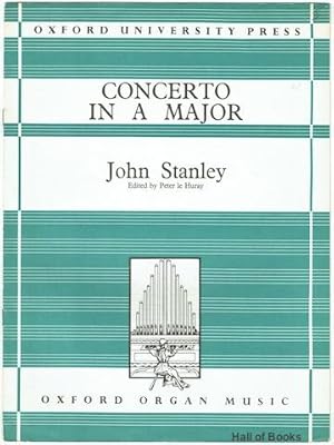 Imagen del vendedor de Concerto In A Major (Qxford Organ Music) a la venta por Hall of Books