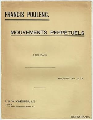 Seller image for Mouvements Perpetuels Pour Piano for sale by Hall of Books