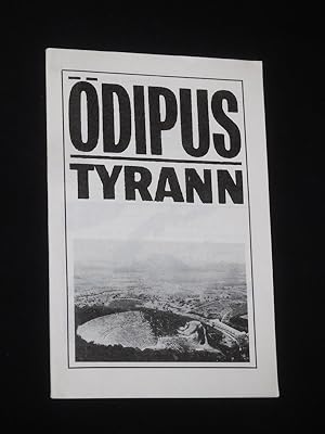 Imagen del vendedor de Programmheft 3 Deutsches Theater Berlin 1966/ 67. Urauffhrung Sophokles DIPUS TYRANN nach Hlderlin von Heiner Mller. Insz.: Benno Besson, Bhnenbild/Kostme: Horst Sagert, Musik: Reiner Bredemeyer. Mit Fred Dren (dipus), Lissy Tempelhof, Dieter Franke, Hannes Fischer, Kthe Reichel, Horst Hiemer, Klaus Piontek, Reimar J. Baur, Dieter Mann a la venta por Fast alles Theater! Antiquariat fr die darstellenden Knste