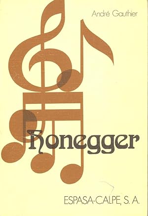 Seller image for HONEGGER for sale by Libreria 7 Soles