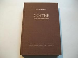 Seller image for Goethe und seine Kritiker. for sale by Ottmar Mller