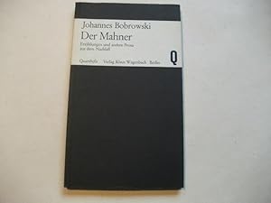 Imagen del vendedor de Der Mahner. a la venta por Ottmar Mller