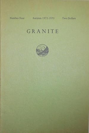 Imagen del vendedor de Granite Number Four a la venta por Derringer Books, Member ABAA