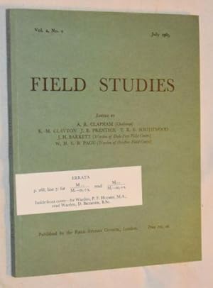 Field Studies vol.2 no.2, July 1965
