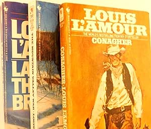 Three Louis L'Amour Westerns: The Mountain Valley War; Last of the Breed; Conagher