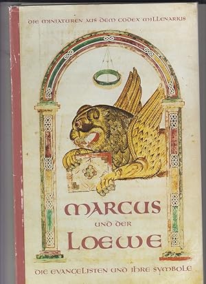 Bild des Verkufers fr Markus und der Lwe / Loewe Die Evangelistem iund ihre Symbole im Codex Millenarius. zum Verkauf von Allguer Online Antiquariat