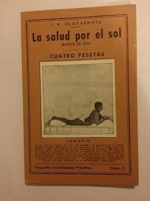 Imagen del vendedor de La salud por el sol a la venta por Libros Ambig