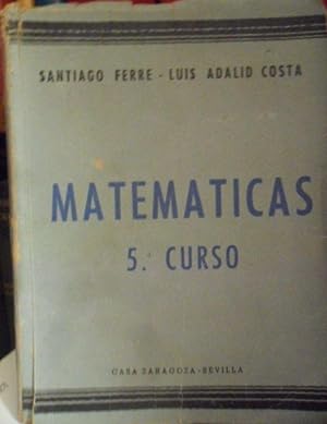 MATEMÁTICAS 5º CURSO Elementos de Álgebra y trigonometría