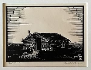 Sod Shanty, Signed & Titled Limited Edition Print by Herschel C Logan