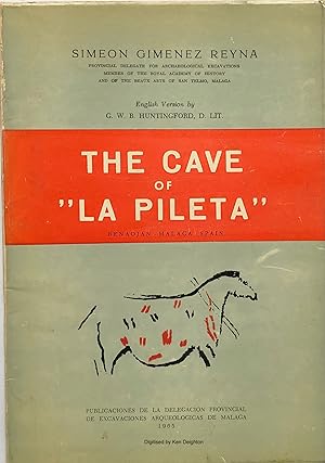 Seller image for The Cave Of " La Pileta ' Benaojan Malaca Spain for sale by Deightons