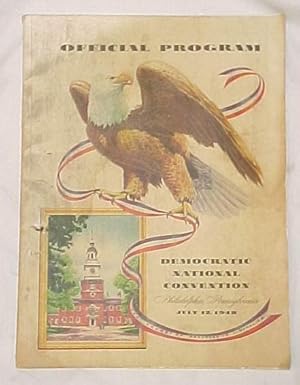 Image du vendeur pour The Official Program of the Democratic National Convention 1948 mis en vente par Princeton Antiques Bookshop