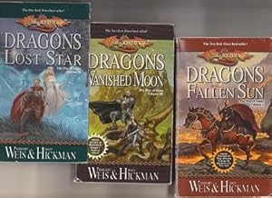 Bild des Verkufers fr War Of Souls, The : Dragons Of A Fallen Sun. & Dragons Of A Lost Star. & Dragons Of A Vanished Moon. Volume I Ii Iii zum Verkauf von Books Authors Titles