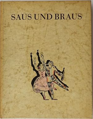 Gedichte der Freude und des Genusses mit vielen handkolorierten Zeichnungen von Max Unold. Darmst...