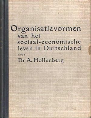 Organisatievormen van het sociaal-economische leven in Duitschland