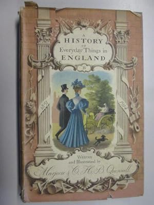 Seller image for A History of Everyday Things in England Volume IV, 1851 to 1914 for sale by Goldstone Rare Books