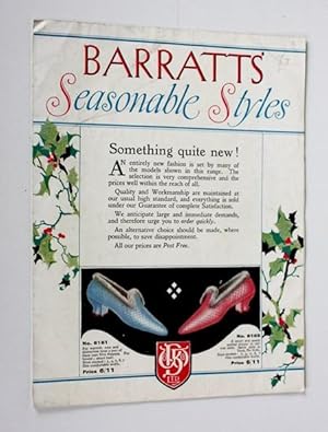 Barratt's Seasonable Styles (original poster for shoes)