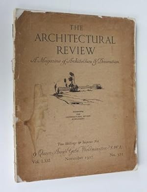 The Architectural Review. Vol 62, No 372