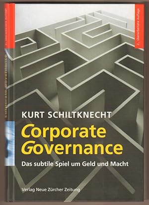 Seller image for Corporate governance. Das subtile Spiel um Geld und Macht. for sale by Antiquariat Neue Kritik