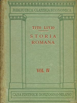 Storia romana vol. IV