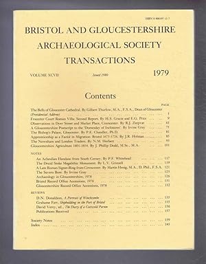 Image du vendeur pour Transactions of the Bristol and Gloucestershire Archaeological Society for 1979, Volume XCVII (97) mis en vente par Bailgate Books Ltd