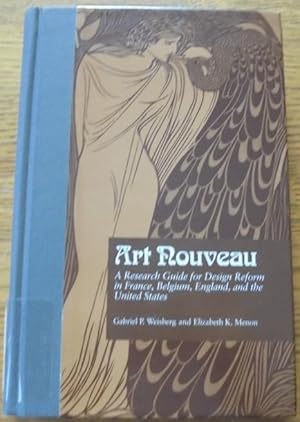 Bild des Verkufers fr Art Nouveau: A Research Guide for Design Reform in France, Belgium, England, and the United States zum Verkauf von Mullen Books, ABAA
