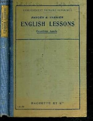 Image du vendeur pour ENGLISH LESSONS - ENSEIGNEMENT PRIMAIRE SUPERIEUR mis en vente par Le-Livre